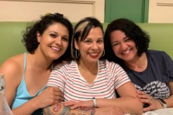 photo of three women in the latinx caucus