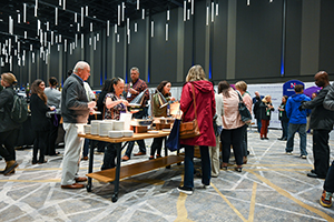 Wide shot of the 2023 SEM Conference Welcome Reception.