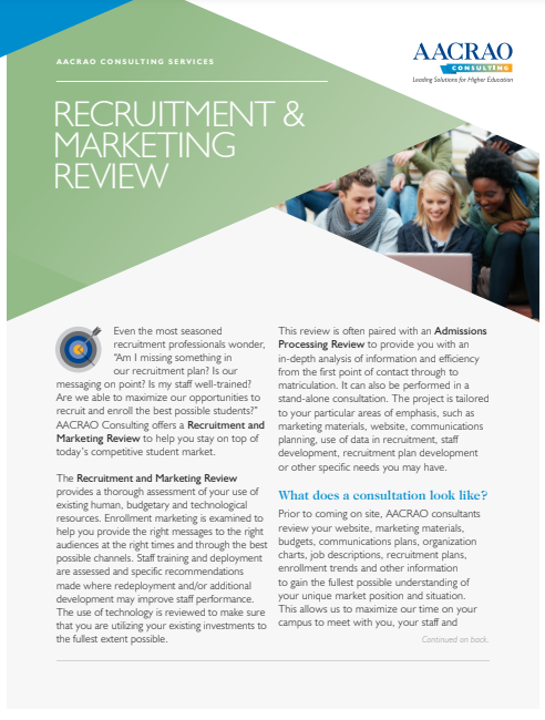 Recruitment and Marketing Brochure Cover