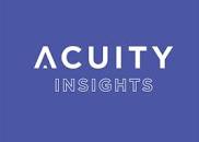 Acuity Insights white text on purple background logo