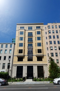 Photo of the outside of the AACRAO building in Washington, DC.