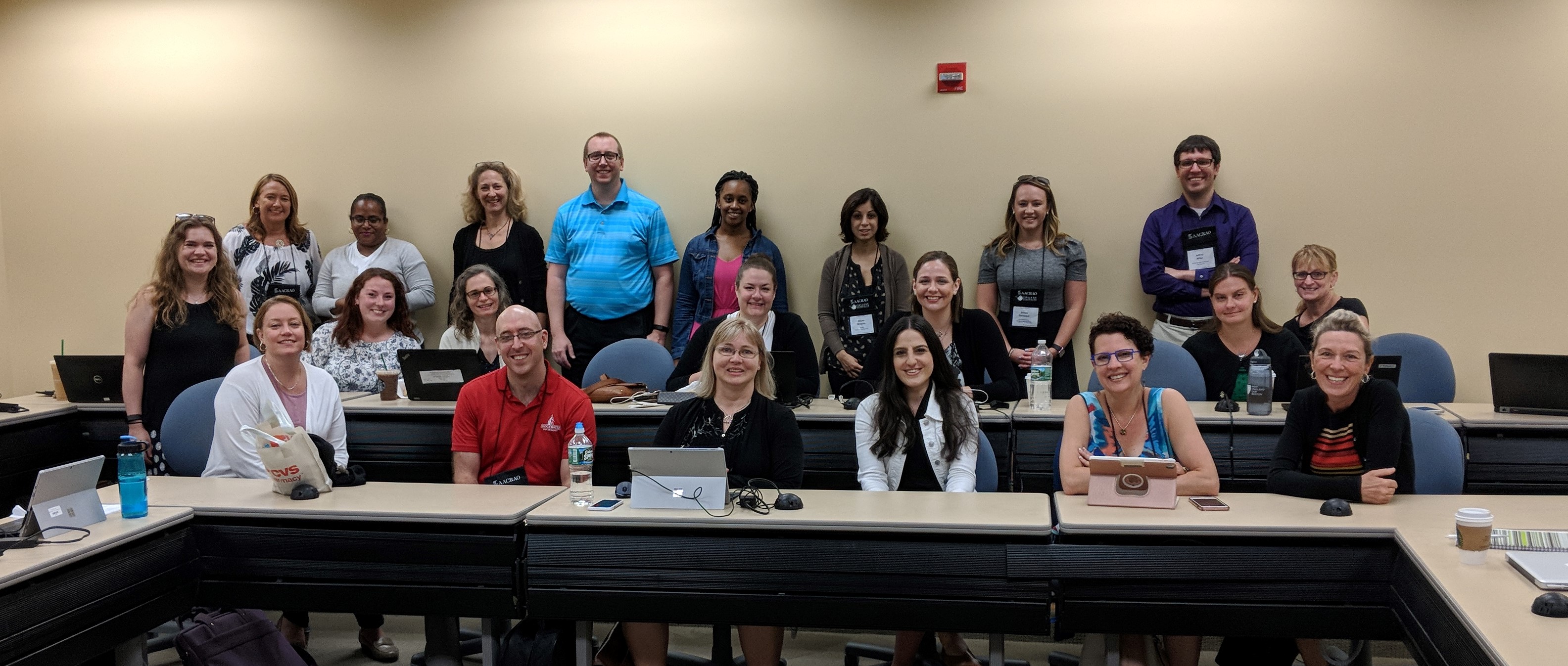 Group photo of the attendees of a REG-101 workshop.