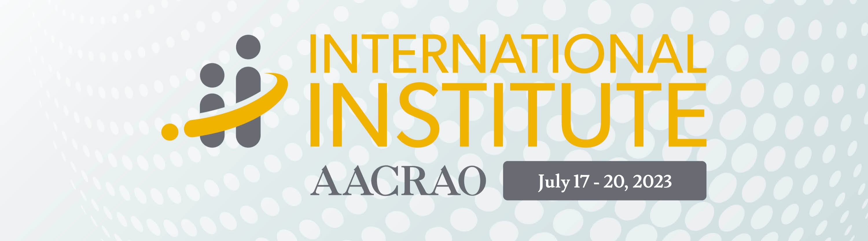 Updated Yellow & Gray International Institute Banner for July