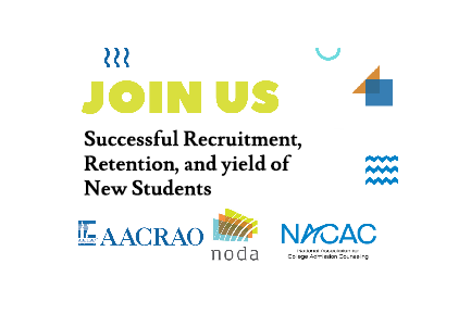 White background displaying the text "Successful Recruitment, Retention, and Yield of New Students"