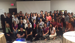 Photo of a group of international educators posing together.