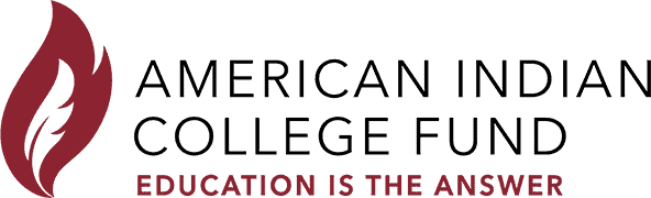 American Indian College Fund logo with the tagline “Education Is the Answer”