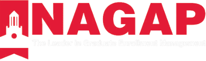 NAGAP logo with the tagline “The Leader in Graduate Enrollment Management”