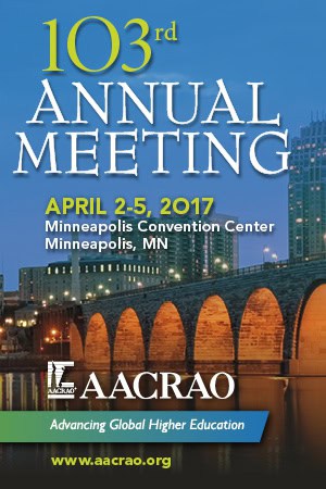 103rd Annual Meeting, April 2-5, 2017, Minneapolis Convention Center, Minneapolis, MN