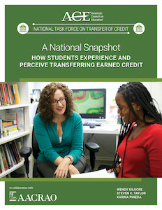 Advisor and student on cover of white paper