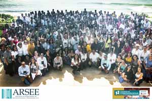large group of people pose for a photo
