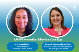 Sarah Reed, Chair and Dr. Brenda Schumann, Vice Chair, N&E Committee