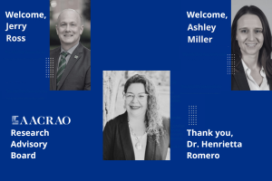 AACRAO Research Advisory Board 2025 Transition