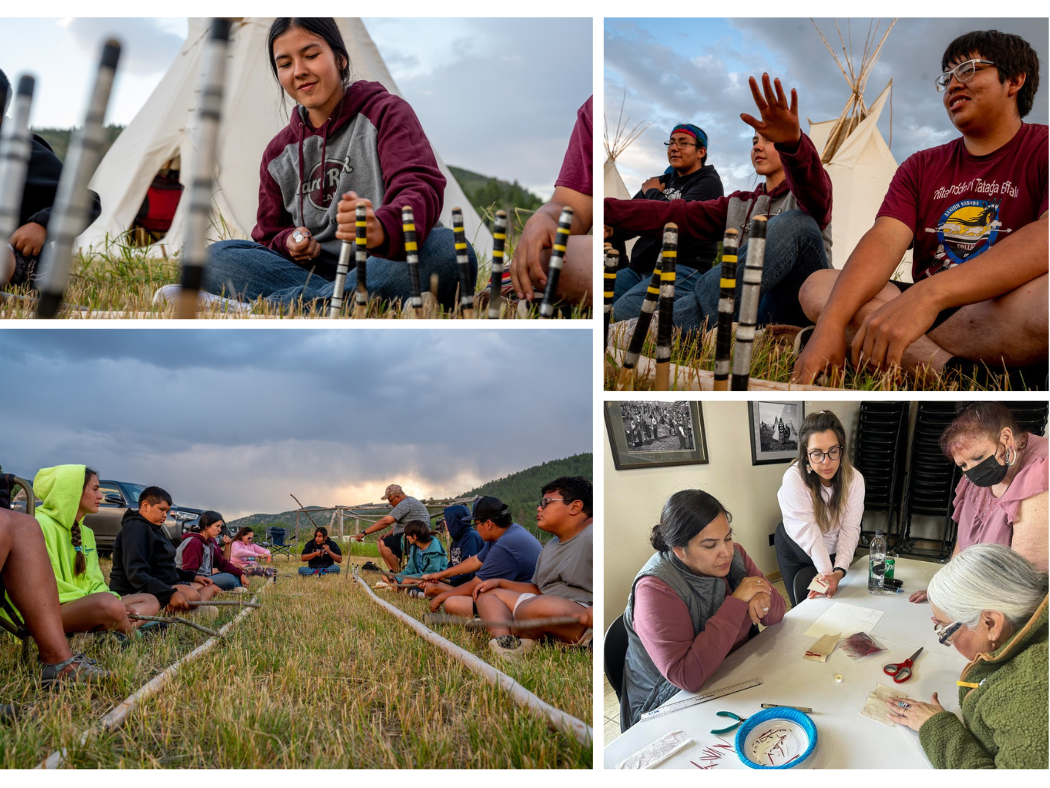 Student cultural activities at Aaniiih Nakoda College