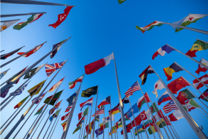 International flags