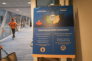 “2nd Annual SEM Conference” event banner with date, location, and registration details
