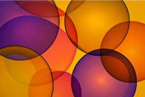 Overlapping circles